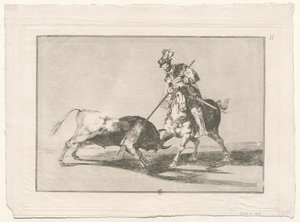 La Tauromachie, n° 11 - Francisco de Goya