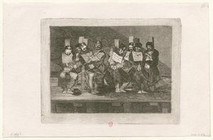 Les Désastres de la guerre, planche 35 : On ne peut savoir pourquoi - Francisco de Goya