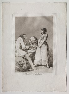 Ochenta Caprichos: Il vaut mieux être paresseux - Francisco de Goya