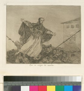 Que se rompe la cuerda, Planche 77 de Los Desastres de la Guerra, après 1814-15, publié en 1863 - Francisco de Goya