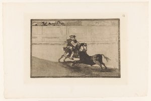Toreador dans une arène