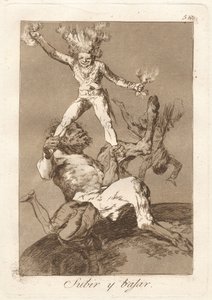 Subir y bajar - Francisco de Goya