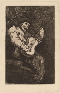 Le chanteur aveugle - Francisco de Goya