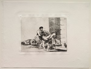 Les horreurs de la guerre : Au cimetière