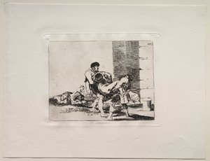 Les horreurs de la guerre : Au cimetière