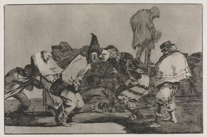 Les proverbes : La folie du carnaval, 1864 - Francisco de Goya