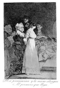 Ils disent oui et donnent leur main au premier venu, 1799 - Francisco de Goya