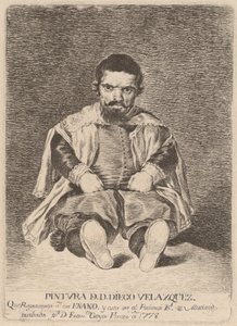 Un nain - Francisco de Goya after Diego Velázquez