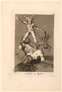 Subir y Bajar (Monter et Descendre) - Francisco de Goya y Lucientes