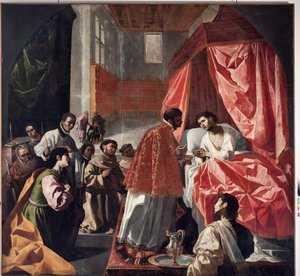 Dernière communion de Saint Bonaventure