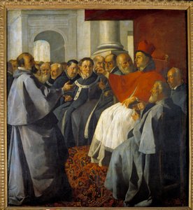 Saint Bonaventure (San Bonaventura da Bagnoregio) (1221-1274) au Concile de Lyon en 1274