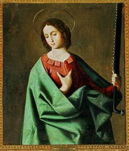 Sainte Euphémie ... (peinture sur toile) - Francisco de Zurbaran