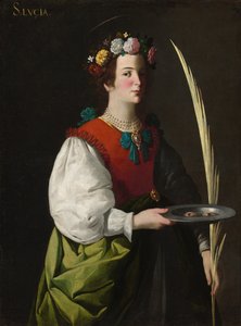 Sainte Lucie, c. 1625-1630 - Francisco de Zurbaran