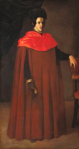 Espagnol :  Retrato de un doctor en derecho ou doctor de leyes Portrait d