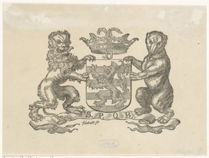 Vignette avec les armoiries de la ville de Berne