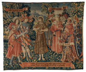 Tapisserie, Saint Jean prêchant