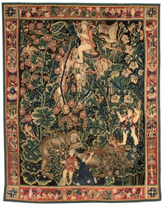 Tapisserie de verdure exotique, probablement Tournai, première moitié du XVIe siècle