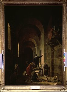 Le peintre Jacques Stella en prison