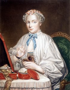 Gravure du tableau sur toile de François Boucher (1703-1770) - Francois (after) Boucher