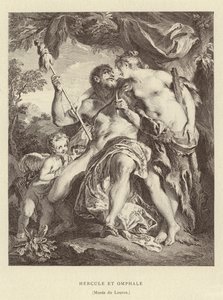 Hercule et Omphale - Francois (after) Boucher
