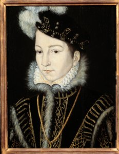 Portrait de Charles IX, roi de France (1550-1574) - Francois (workshop of) Clouet