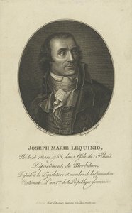 Portrait de Marie Joseph Lequinio 1755-1814, 1795-1799