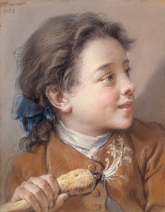 Garçon avec une carotte - François Boucher
