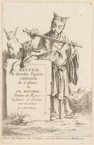 Collection de personnages chinois variés - François Boucher