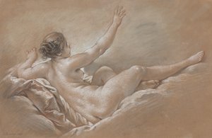 Danaé recevant la douche dorée - François Boucher