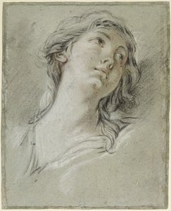 Tête de femme - François Boucher
