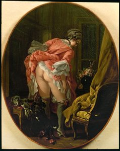 La jupe relevee - la jupe relevée - François Boucher
