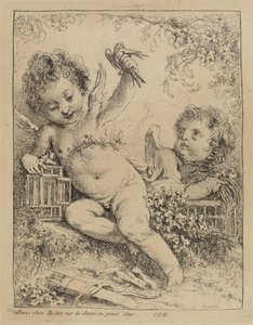La tourterelle mise en cage - François Boucher
