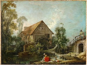 Le moulin ... - François Boucher