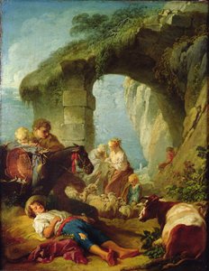 Scène pastorale - François Boucher
