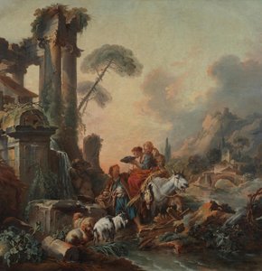 Pause près de la fontaine