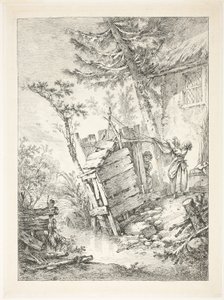 La blanchisseuse - François Boucher