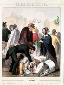 Douanes. Contrôle douanier de la dot d