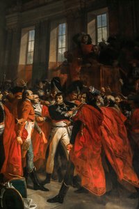 Le général Bonaparte au conseil des Cinq-Cents à Saint-Cloud - Francois Bouchot