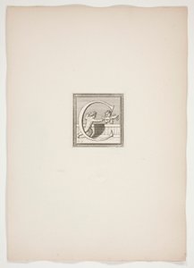 Monogramme C avec putti