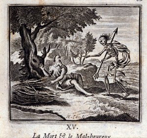 La Mort et le Malheureux - Francois Chauveau