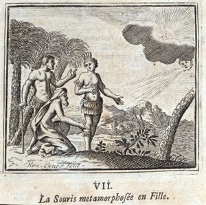 La souris métamorphosée en fille