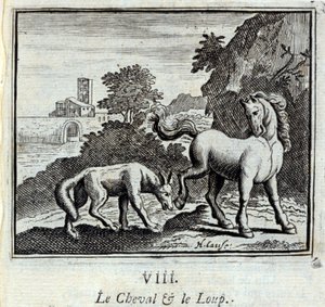Le cheval et le loup