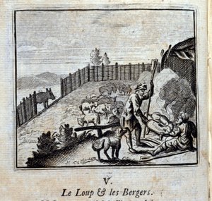 Le Loup et les Bergers - Francois Chauveau