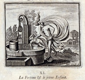 La fortune et le jeune enfant - Francois Chauveau