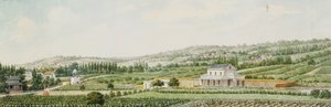 Une gare en périphérie de Paris, 1846 - Francois Debret