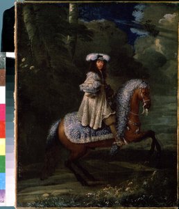 Cavalier en bleu