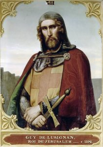 Guy de Lusignan, roi de Jérusalem et de Chypre
