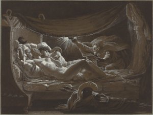 Vulcain découvrant Vénus et Mars - Francois Edouard Picot