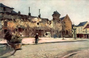 Les casernes de Soissons, France, 1915, 1926