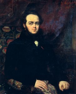 Portrait de Jacques Fromental Elie Levy, connu sous le nom de Halévy - Francois Gabriel Guillaume Lepaulle